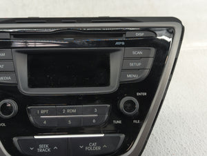 2014-2016 Hyundai Elantra Radio AM FM Cd Player Receiver Replacement P/N:96170-3X156GU Fits 2014 2015 2016 OEM Used Auto Parts