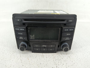 2013-2014 Hyundai Sonata Radio AM FM Cd Player Receiver Replacement P/N:96180-3Q700 Fits 2013 2014 OEM Used Auto Parts