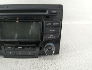 2013-2014 Hyundai Sonata Radio AM FM Cd Player Receiver Replacement P/N:96180-3Q700 Fits 2013 2014 OEM Used Auto Parts