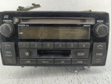 2002-2004 Toyota Camry Radio AM FM Cd Player Receiver Replacement P/N:86120-AA040 Fits 2002 2003 2004 OEM Used Auto Parts