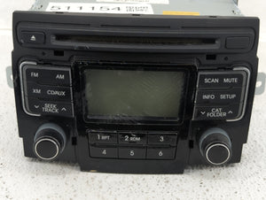 2011 Hyundai Sonata Radio AM FM Cd Player Receiver Replacement P/N:96180-3Q000 Fits OEM Used Auto Parts