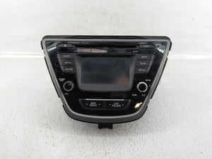 2014-2016 Hyundai Elantra Radio AM FM Cd Player Receiver Replacement P/N:961803X165GU Fits 2014 2015 2016 OEM Used Auto Parts