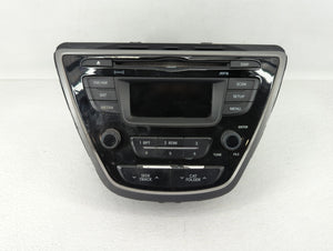 2014-2016 Hyundai Elantra Radio AM FM Cd Player Receiver Replacement P/N:96170-3X156GU Fits 2014 2015 2016 OEM Used Auto Parts