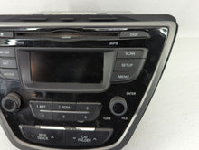 2014-2016 Hyundai Elantra Radio AM FM Cd Player Receiver Replacement P/N:96170-3X156GU Fits 2014 2015 2016 OEM Used Auto Parts