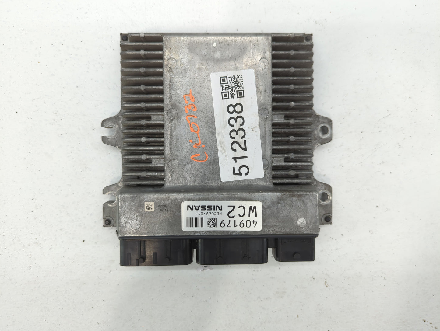 2016-2017 Infiniti Q50 PCM Engine Computer ECU ECM PCU OEM P/N:NEC029-047 Fits 2016 2017 OEM Used Auto Parts - Oemusedautoparts1.com
