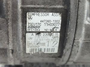 2012-2013 Mercedes-benz S350 Air Conditioning A/c Ac Compressor Oem