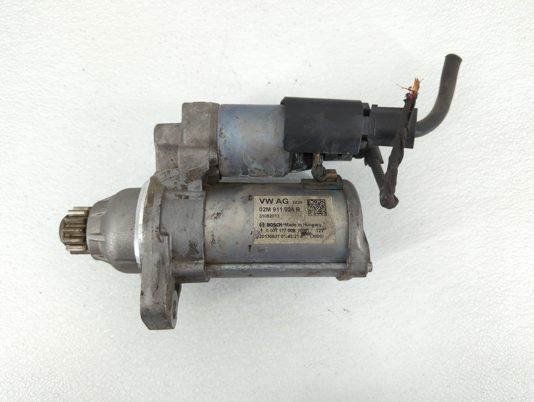 2014 Volkswagen Jetta Car Starter Motor Solenoid OEM P/N:02M 911 024 Fits 2015 2016 2017 2018 2019 2020 2021 2022 OEM Used Auto Parts