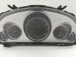 2010-2011 Mercedes-Benz E350 Instrument Cluster Speedometer Gauges P/N:A2129005004 Fits 2010 2011 OEM Used Auto Parts