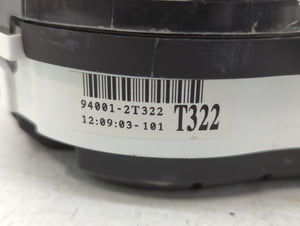 2012-2013 Kia Optima Instrument Cluster Speedometer Gauges P/N:94001-2T322 Fits 2012 2013 OEM Used Auto Parts