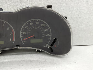 2009-2010 Toyota Corolla Instrument Cluster Speedometer Gauges P/N:83800-12N40 Fits 2009 2010 OEM Used Auto Parts