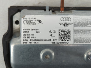 2014 Audi A6 Air Bag Passenger Right Dashboard OEM P/N:610 811 700 4G8 880 841 A Fits OEM Used Auto Parts