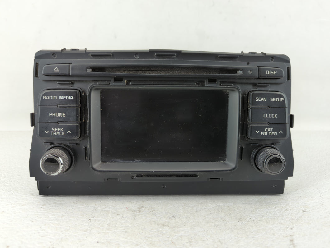 2016-2018 Kia Optima Radio AM FM Cd Player Receiver Replacement P/N:96180-D5100WK Fits 2016 2017 2018 OEM Used Auto Parts