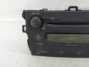 2009 Toyota Corolla Radio AM FM Cd Player Receiver Replacement P/N:86120-12B30 Fits OEM Used Auto Parts