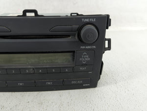 2009 Toyota Corolla Radio AM FM Cd Player Receiver Replacement P/N:86120-12B30 Fits OEM Used Auto Parts