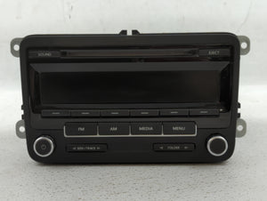 2011-2014 Volkswagen Jetta Radio AM FM Cd Player Receiver Replacement P/N:1K0 035 164 D 1K0 035 164 F Fits OEM Used Auto Parts