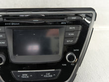 2014-2016 Hyundai Elantra Radio AM FM Cd Player Receiver Replacement P/N:961803X165GU Fits 2014 2015 2016 OEM Used Auto Parts