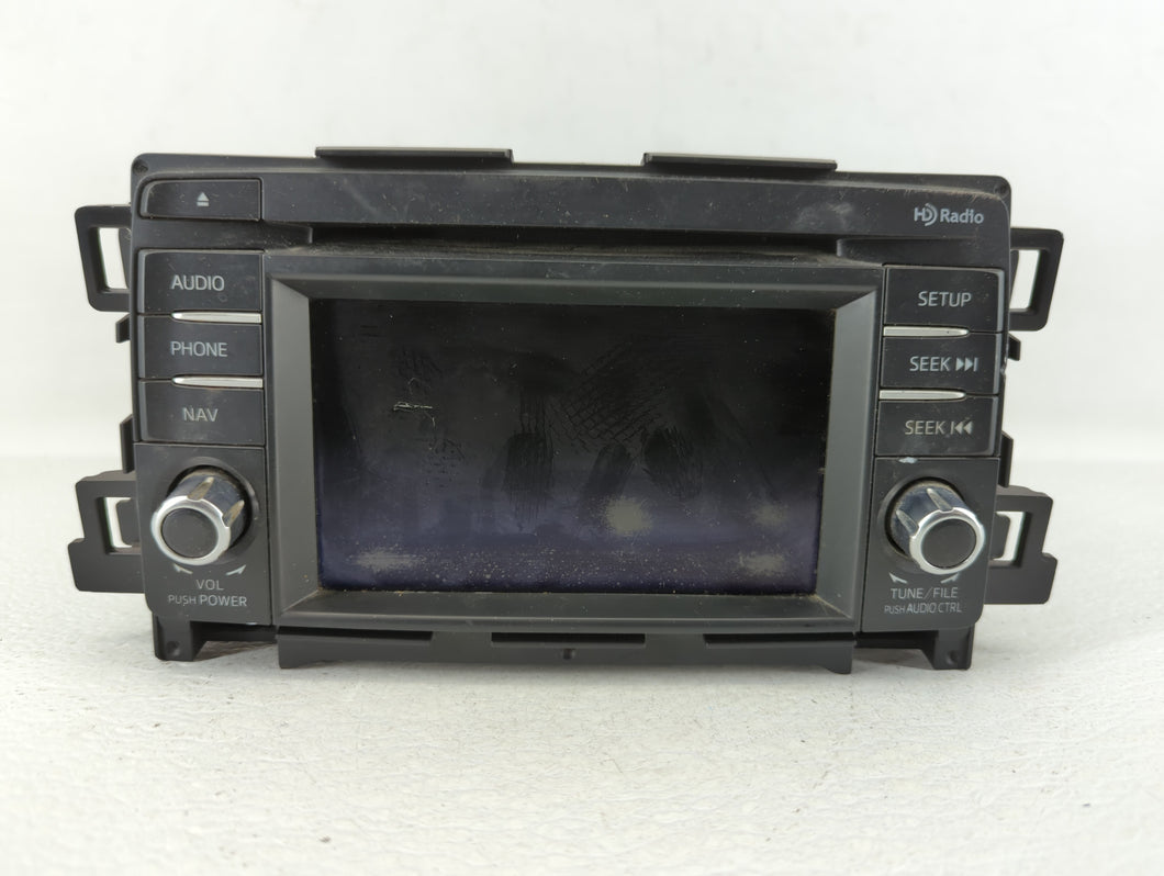 2014-2015 Mazda 6 Radio AM FM Cd Player Receiver Replacement P/N:GJS2 66 DV0B Fits 2014 2015 OEM Used Auto Parts