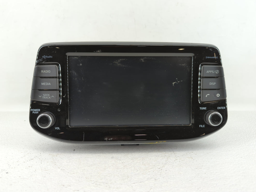 2018-2020 Hyundai Elantra Radio AM FM Cd Player Receiver Replacement P/N:96160-G3300 Fits 2018 2019 2020 OEM Used Auto Parts