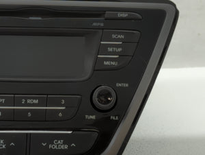 2013 Hyundai Elantra Radio AM FM Cd Player Receiver Replacement P/N:96170-3X165RA5 Fits OEM Used Auto Parts