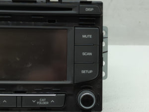 2015-2017 Hyundai Sonata Radio AM FM Cd Player Receiver Replacement P/N:96180-C20004X Fits 2015 2016 2017 OEM Used Auto Parts