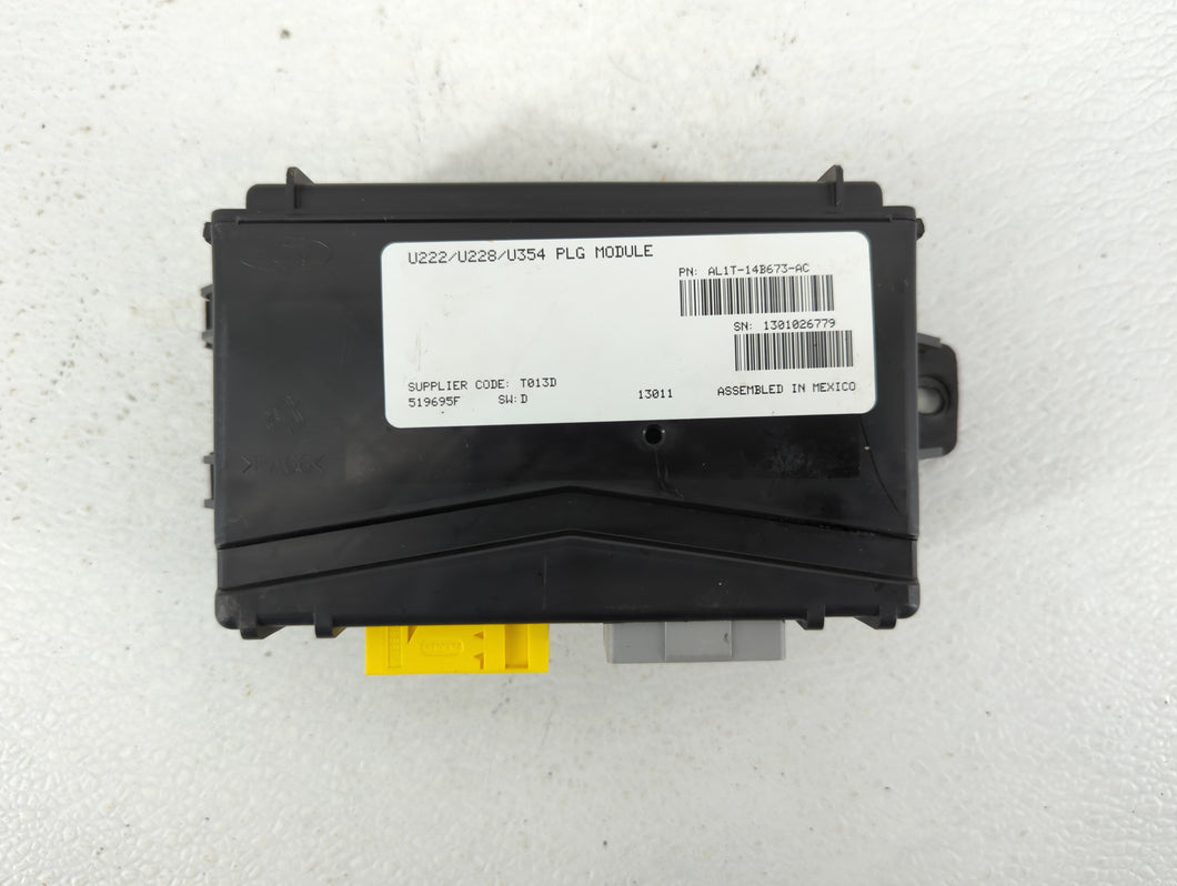 2013 Ford Expedition Bluetooth Phone Communication Control Module Ccm Oem