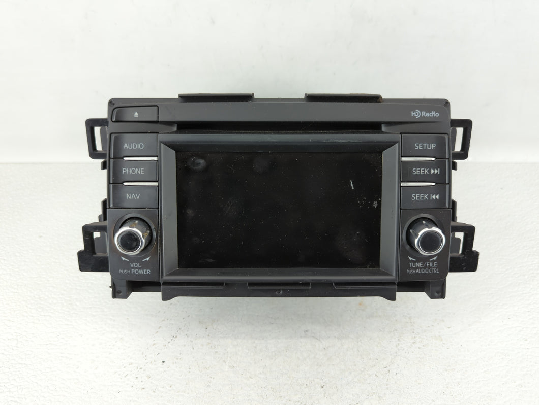 2014-2015 Mazda 6 Radio AM FM Cd Player Receiver Replacement P/N:GJS1 66 DV0B Fits 2014 2015 OEM Used Auto Parts
