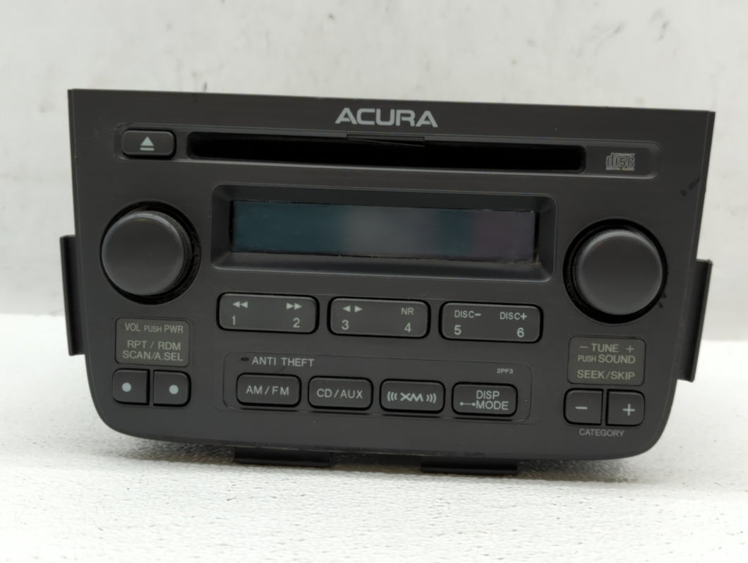 2005-2006 Acura Mdx Radio AM FM Cd Player Receiver Replacement P/N:39101-S3V-A070 39101-S3V-C120 Fits 2005 2006 OEM Used Auto Parts