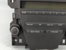 2007-2009 Lexus Es350 Radio AM FM Cd Player Receiver Replacement P/N:86120-33720 Fits 2007 2008 2009 OEM Used Auto Parts