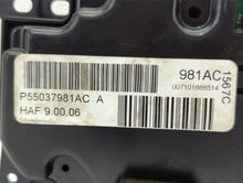 2005-2007 Jeep Grand Cherokee Climate Control Module Temperature AC/Heater Replacement P/N:P55037981AC Fits 2005 2006 2007 OEM Used Auto Parts