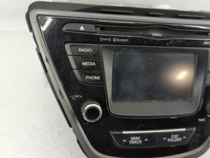 2014-2016 Hyundai Elantra Radio AM FM Cd Player Receiver Replacement P/N:96180-3X165GU Fits 2014 2015 2016 OEM Used Auto Parts