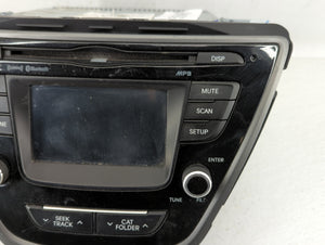 2014-2016 Hyundai Elantra Radio AM FM Cd Player Receiver Replacement P/N:96180-3X165GU Fits 2014 2015 2016 OEM Used Auto Parts