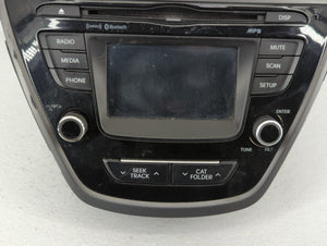 2014-2016 Hyundai Elantra Radio AM FM Cd Player Receiver Replacement P/N:96180-3X165GU Fits 2014 2015 2016 OEM Used Auto Parts