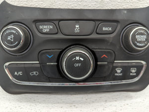 2015-2018 Jeep Cherokee Climate Control Module Temperature AC/Heater Replacement P/N:68293521AB Fits 2015 2016 2017 2018 OEM Used Auto Parts