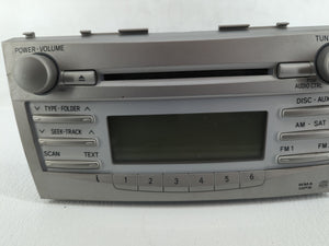 2010-2011 Toyota Camry Radio AM FM Cd Player Receiver Replacement P/N:86120-06480 Fits 2010 2011 OEM Used Auto Parts