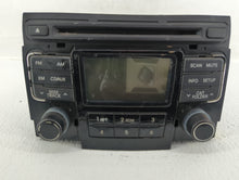 2011 Hyundai Sonata Radio AM FM Cd Player Receiver Replacement P/N:96180-3Q001 96180-3Q000 Fits OEM Used Auto Parts