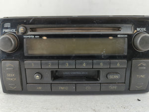 2002-2004 Toyota Camry Radio AM FM Cd Player Receiver Replacement P/N:86120-AA040 Fits 2002 2003 2004 OEM Used Auto Parts