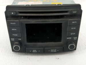 2013-2014 Hyundai Sonata Radio AM FM Cd Player Receiver Replacement P/N:96190-3Q700 96180-3Q8004X Fits 2013 2014 OEM Used Auto Parts