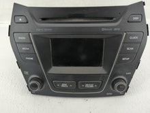 2013-2016 Hyundai Santa Fe Radio AM FM Cd Player Receiver Replacement P/N:96180-4X1024X Fits 2013 2014 2015 2016 OEM Used Auto Parts