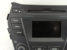 2015-2016 Hyundai Santa Fe Radio AM FM Cd Player Receiver Replacement P/N:96180-4Z1024X Fits 2015 2016 OEM Used Auto Parts