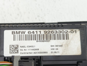 2010-2011 Bmw 323i Climate Control Module Temperature AC/Heater Replacement P/N:6411 9263302-01 Fits 2010 2011 2012 2013 2014 2015 OEM Used Auto Parts