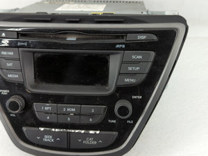 2014-2016 Hyundai Elantra Radio AM FM Cd Player Receiver Replacement P/N:96170-3X156GU Fits 2014 2015 2016 OEM Used Auto Parts