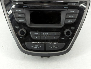 2014-2016 Hyundai Elantra Radio AM FM Cd Player Receiver Replacement P/N:96170-3X156GU Fits 2014 2015 2016 OEM Used Auto Parts