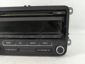 2012-2017 Volkswagen Jetta Radio AM FM Cd Player Receiver Replacement P/N:1K0 035 164 F Fits 2012 2013 2014 2015 2016 2017 OEM Used Auto Parts