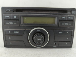 2012-2014 Nissan Versa Radio AM FM Cd Player Receiver Replacement P/N:28185 3AN0A Fits 2012 2013 2014 OEM Used Auto Parts