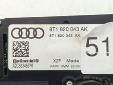 2009-2012 Audi A4 Climate Control Module Temperature AC/Heater Replacement P/N:8T0 820 043 AQ Fits 2008 2009 2010 2011 2012 2013 OEM Used Auto Parts
