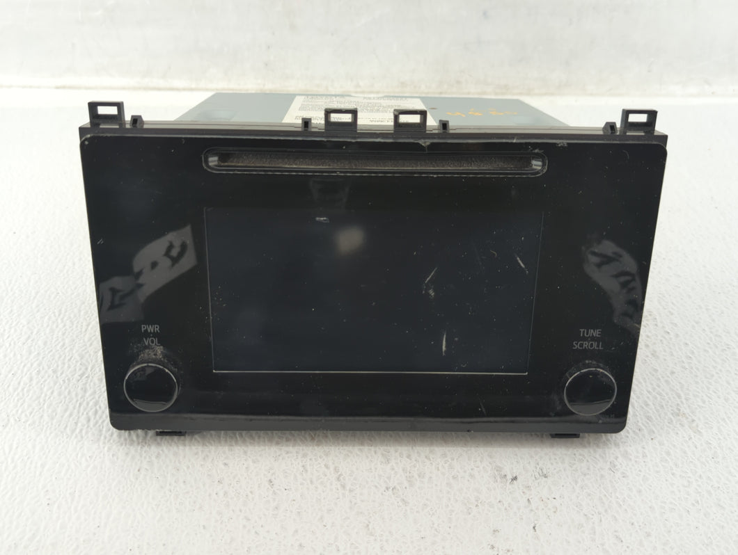 2017-2019 Toyota Corolla Radio AM FM Cd Player Receiver Replacement P/N:86140-02521 Fits 2017 2018 2019 OEM Used Auto Parts