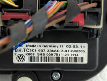 2009-2010 Volkswagen Cc Climate Control Module Temperature AC/Heater Replacement P/N:3C8 907 336AC Fits 2009 2010 OEM Used Auto Parts