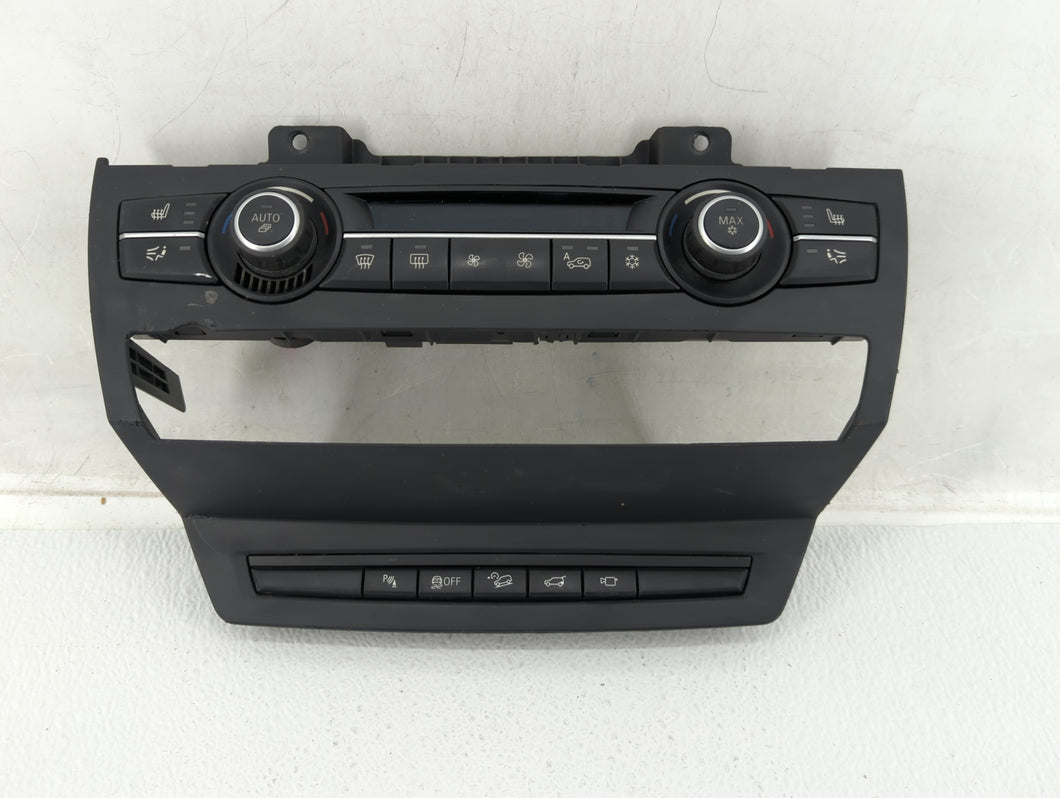 2007-2013 Bmw X5 Climate Control Module Temperature AC/Heater Replacement P/N:9 279 654-01 Fits OEM Used Auto Parts