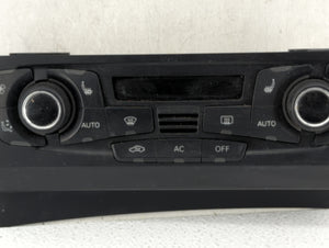 2009-2012 Audi A4 Climate Control Module Temperature AC/Heater Replacement P/N:8T1 820 043 AK Fits 2008 2009 2010 2011 2012 2013 OEM Used Auto Parts