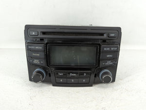 2012-2014 Hyundai Sonata Radio AM FM Cd Player Receiver Replacement P/N:96180-3Q700 Fits 2012 2013 2014 OEM Used Auto Parts